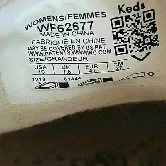 Keds x Rifle Paper Company Floral Sneakers Shoes  Sz 10 - Picture 13 of 14